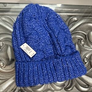 Old Navy One Size Royal Blue Cable Knit Winter Hat